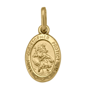 St. Christopher Charm Oval