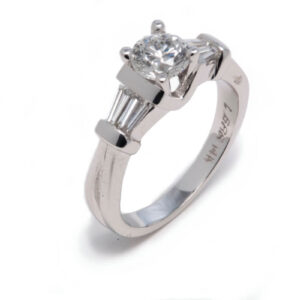 14kt White Gold Engagement Ring