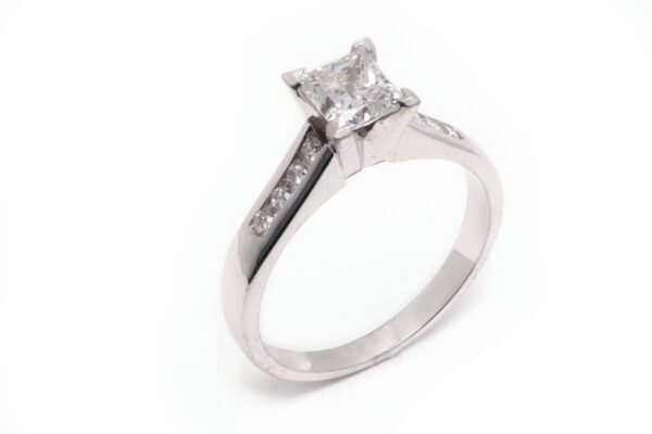 14kt White Gold Engagement Ring