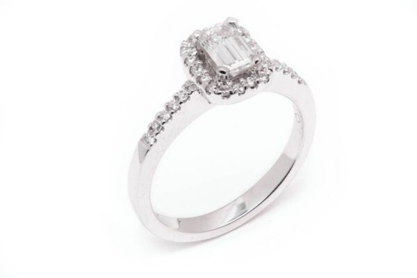 14kt White Gold Engagement Ring