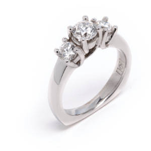 14kt White Gold Engagement Ring