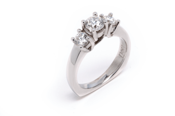 14kt White Gold Engagement Ring
