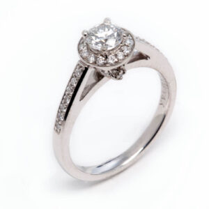 14kt White Gold Engagement Ring