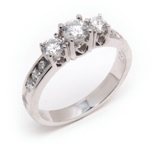 14kt White Gold Engagement Ring