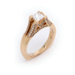 14kt Yellow Gold Engagement Ring