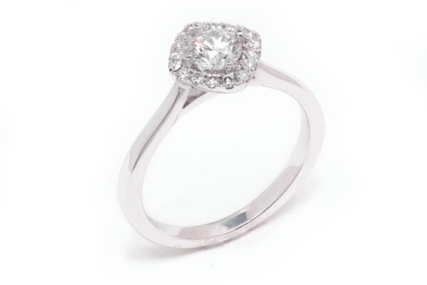 14kt White Gold Engagement Ring