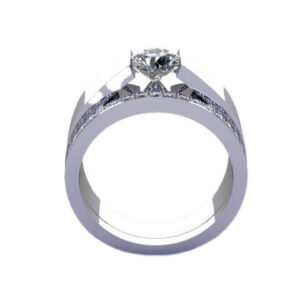 14kt White Gold Diamond Ring