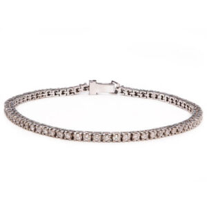 14kt White Gold Diamond Tennis Bracelet