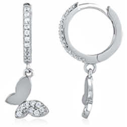 Silver earrings