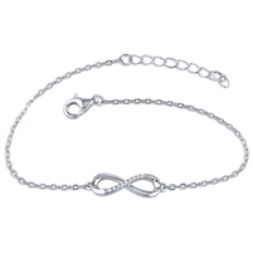Silver Infinity Bracelet