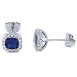 Silver earrings