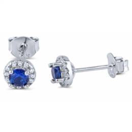 Silver earrings
