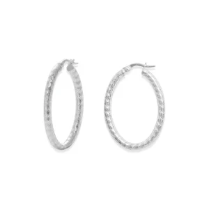 925 Silver Hoop Earrings