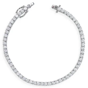 925 silver CZ tennis bracelet