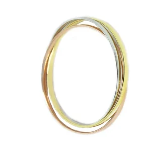 925 STERLING SILVER INTERTWINED BANGELS
